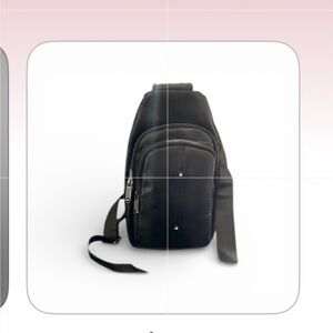 NWOT Black Sling Bag Unisex